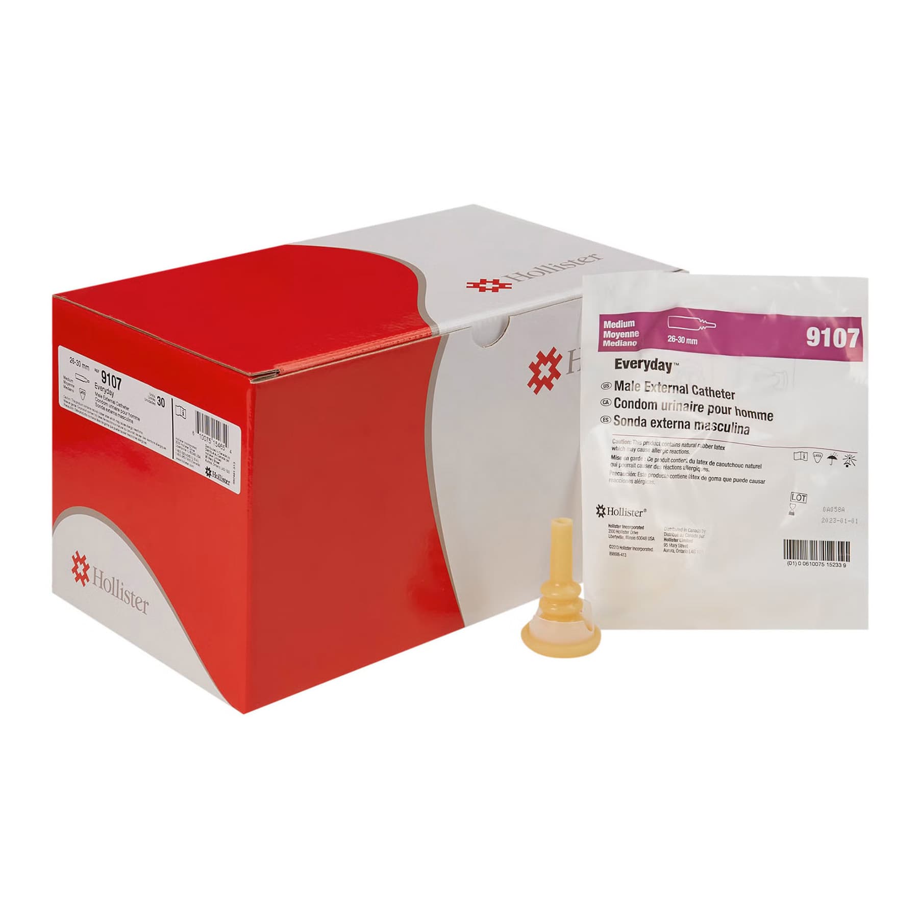 Everyday Male External Catheter, 26-30 mm - Box of 30 - Image 1