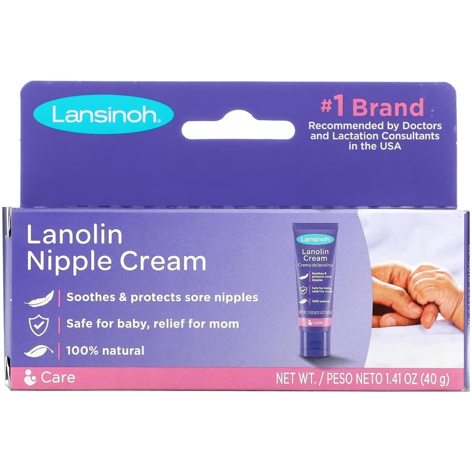 Lansinoh Labs HPA Lanolin Nipple Cream, 40g
