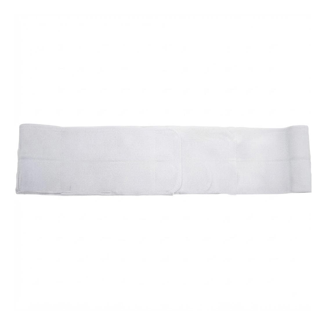 Nu-Hope Nu-Form 4" White Regular Elastic Ostomy Support Belt without Prolapse, Large, No Hole - Each - Image 1