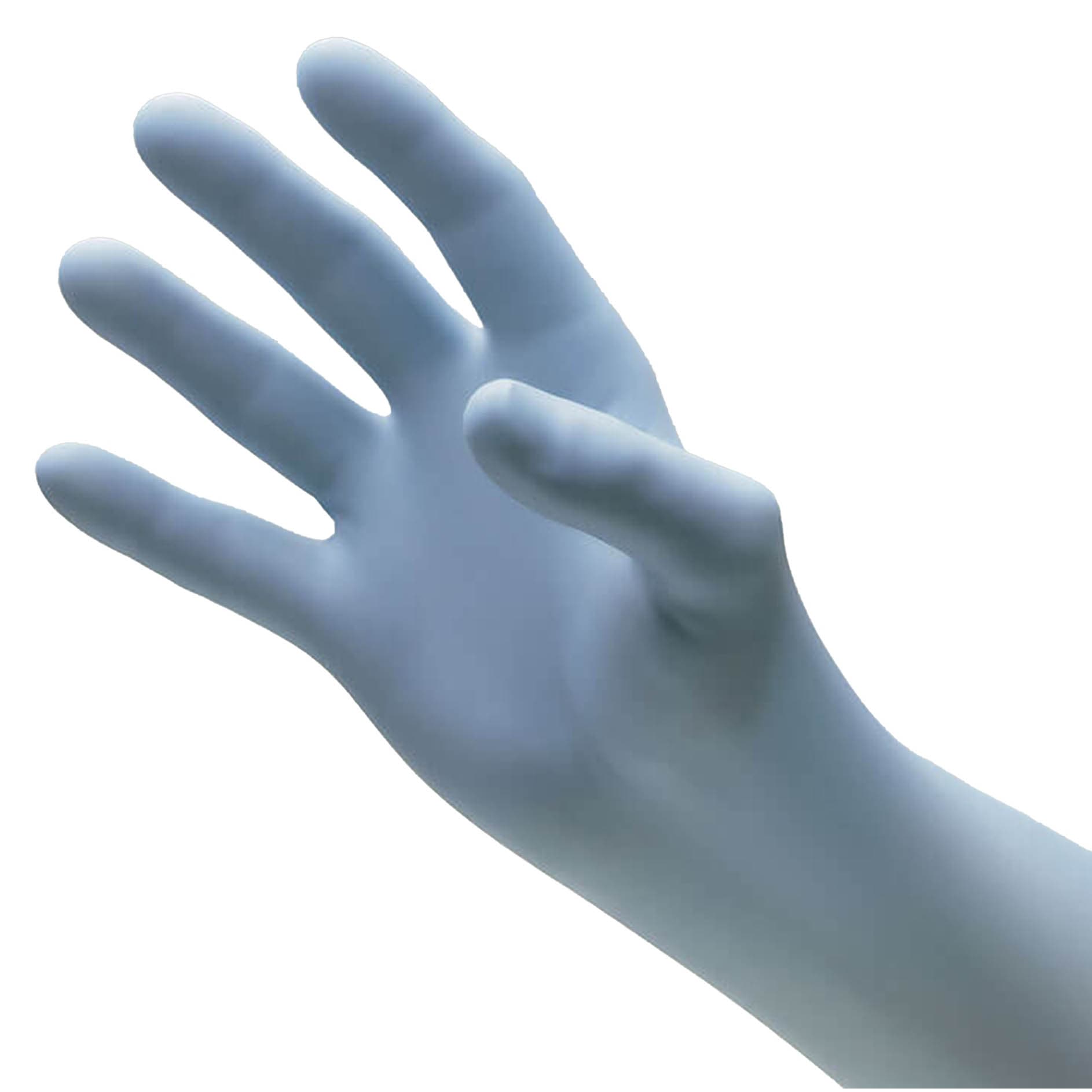 NitriDerm Ultra Blue Nitrile Exam Gloves - Image 3