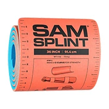 SAM Arm Splint Orange-Blue - Image 2