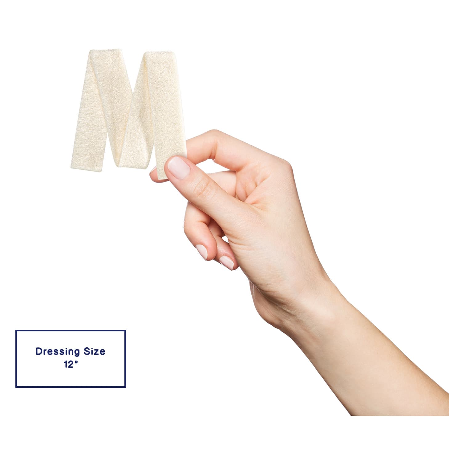 MedVance Calcium Alginate Dressing, 12 Inch Rope - Each - Image 1