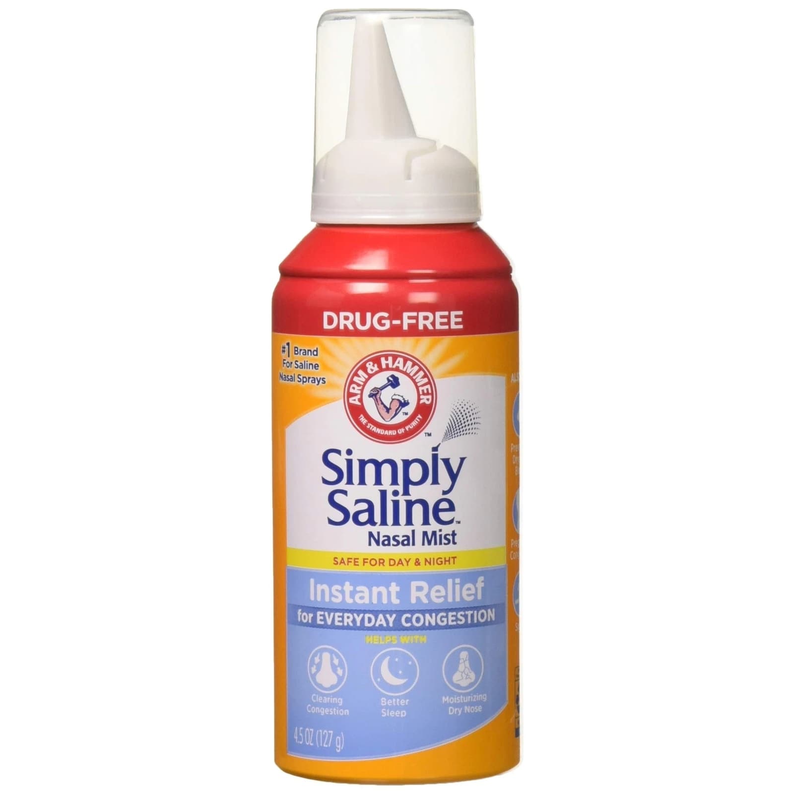 Church & Dwight Simply Saline Aerosol, 1.5 oz - Each - Image 1