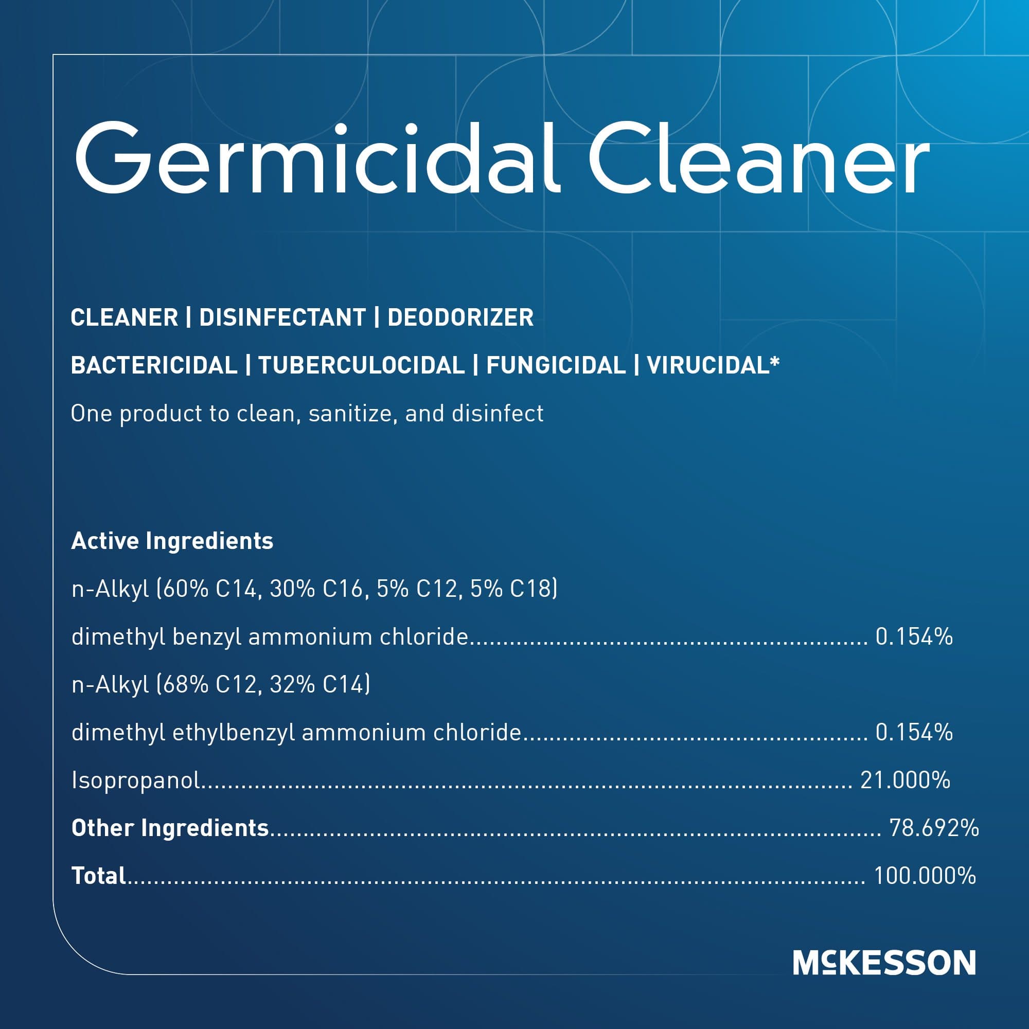 McKesson Surface Disinfectant Cleaner - Image 2