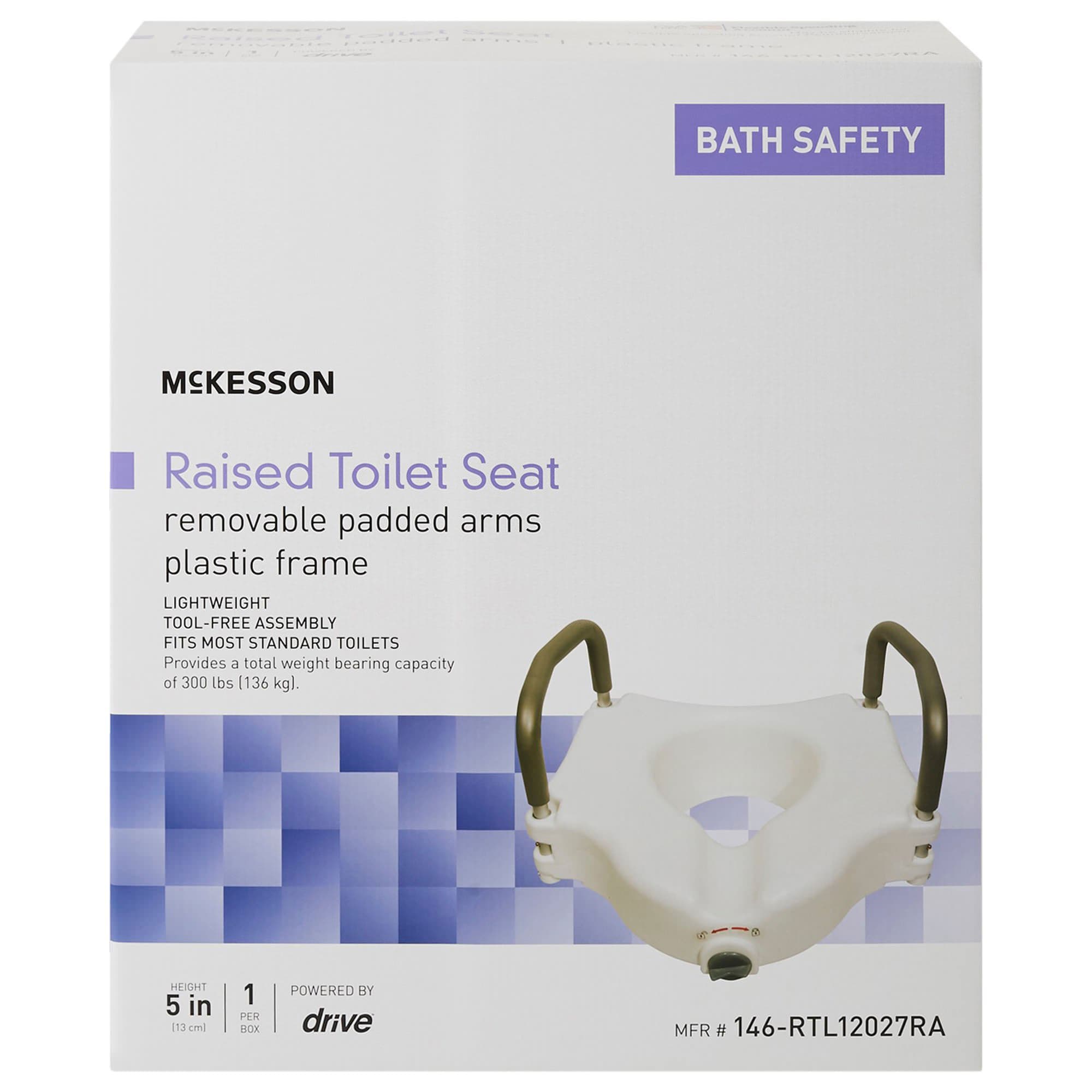 McKesson Raised Toilet Seat - Image 3