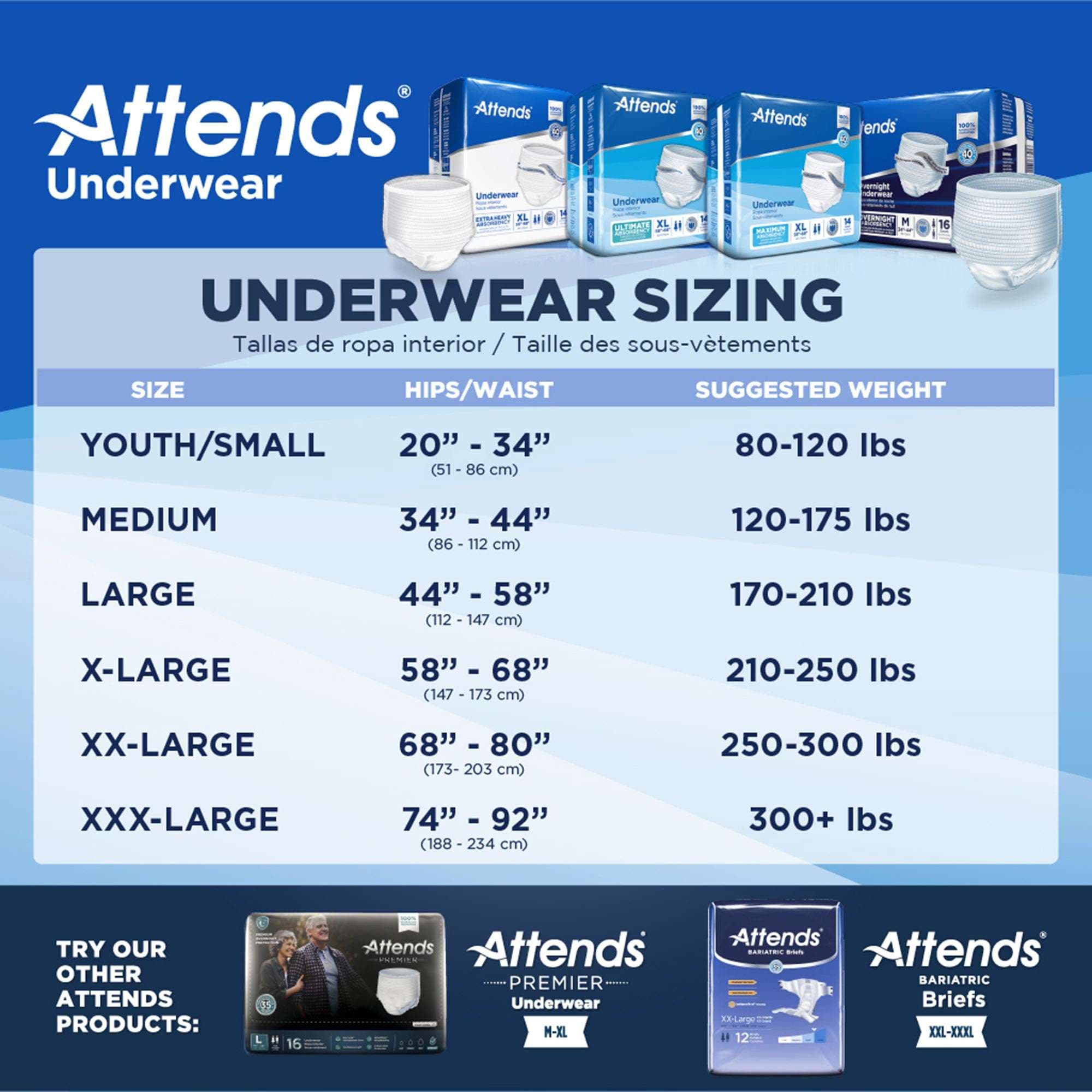 Attends Extra Heavy Absorbency Underwear - Image 3