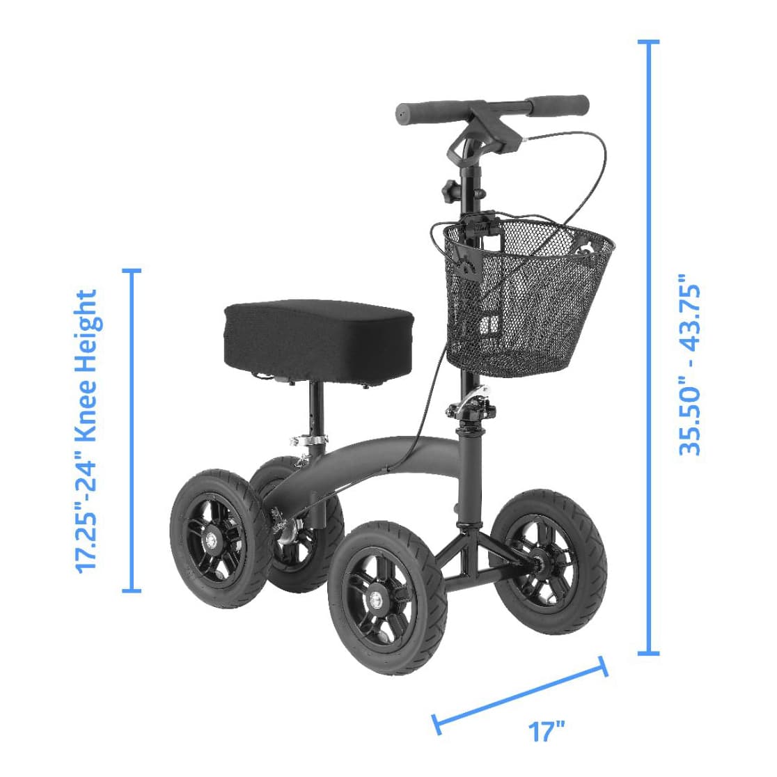 Medline All-Terrain Knee Walker - Image 2