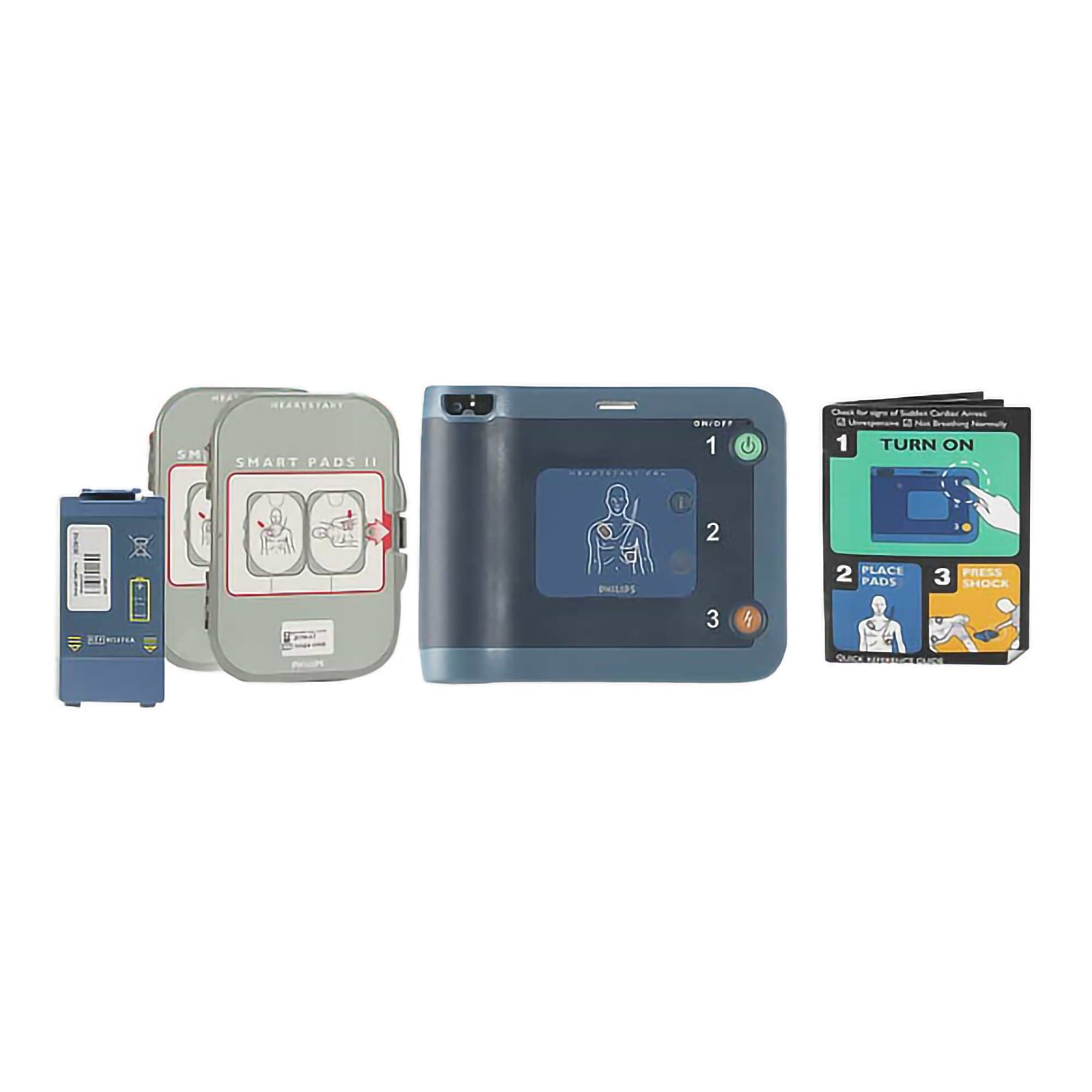 HeartStart FRx Semi-Automatic AED – Standard Case Bundle - Image 2