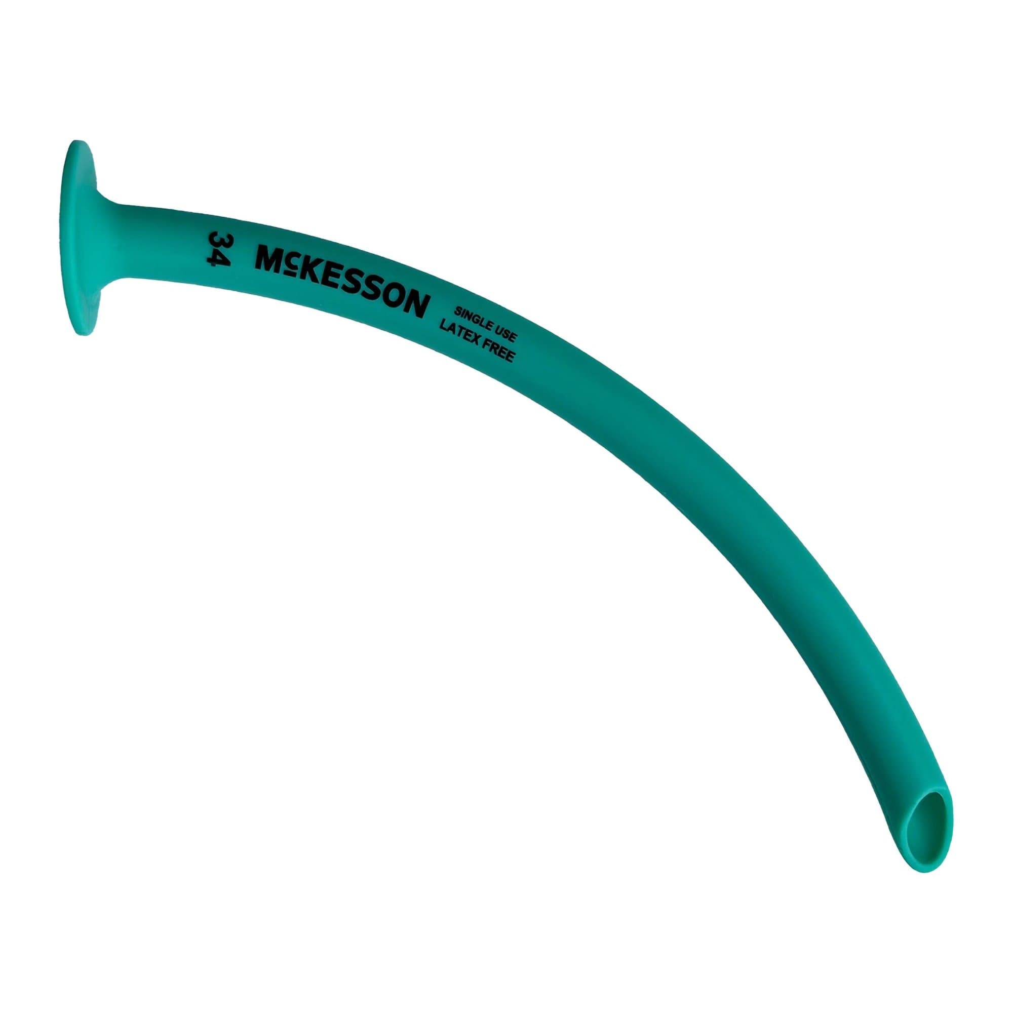 McKesson Nasopharyngeal Airway Green Sterile, 34 Fr., 31 to 38 Fr. - Box of 10 - Image 1