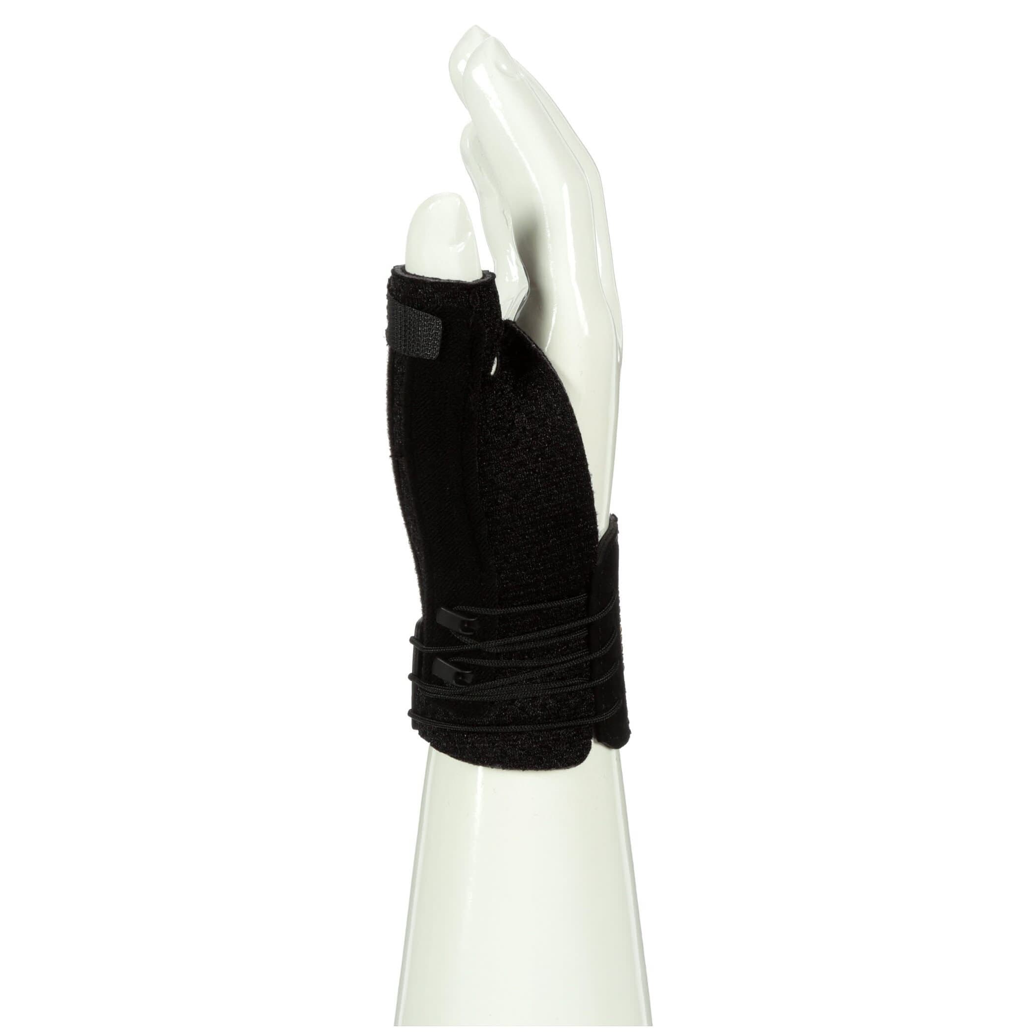 3M Futuro Deluxe Adult Thumb Stabilizer, Black - Image 3