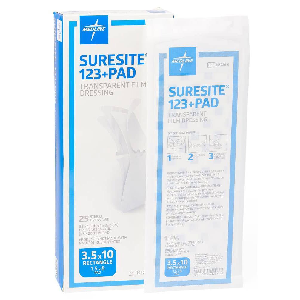 Suresite 123+ Pad Transparent Film Dressing - Image 1