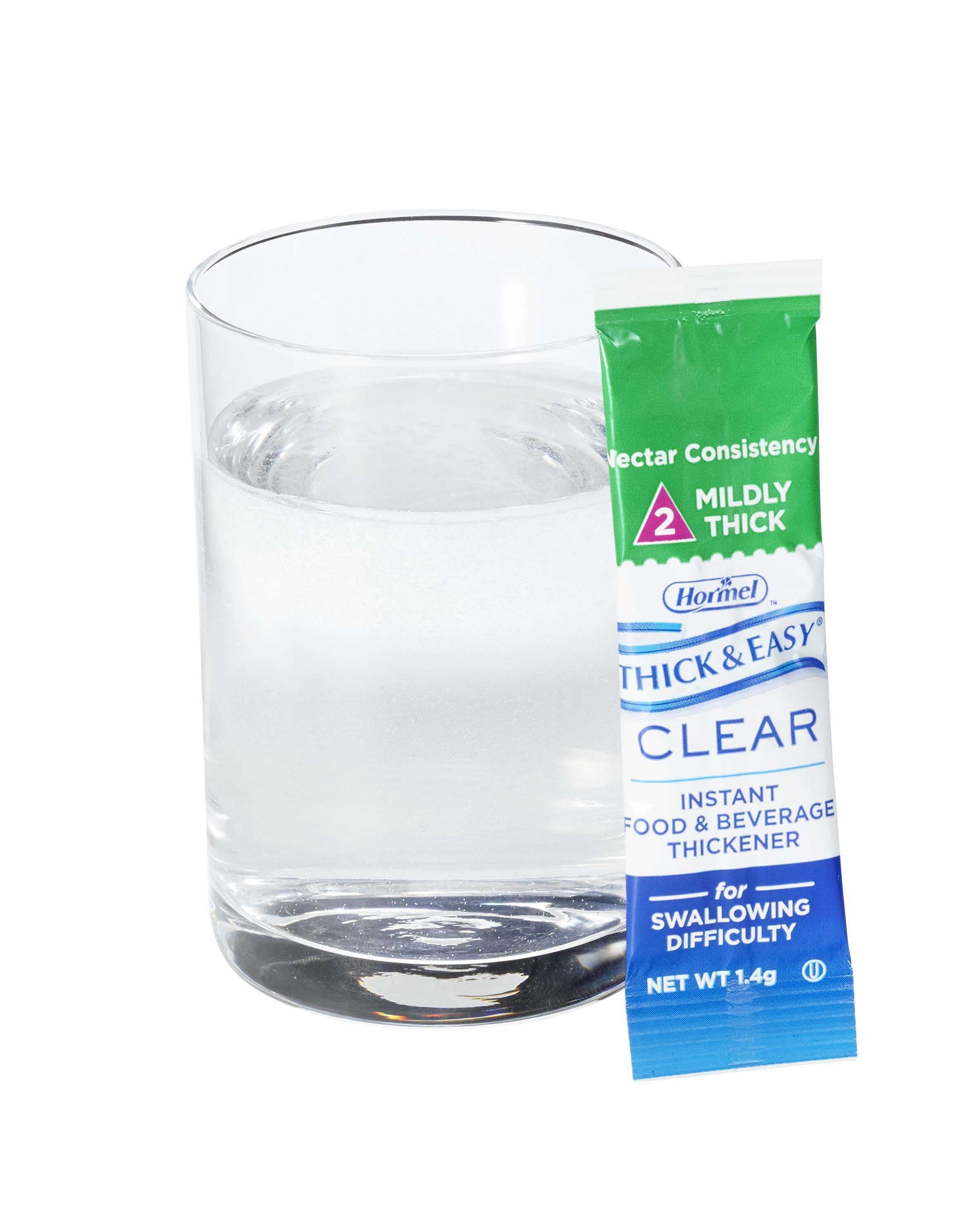 Thick and Easy Clear Food and Beverage Thickener, Unflavored, 1.4 Gram - Case of 100 - Image 2