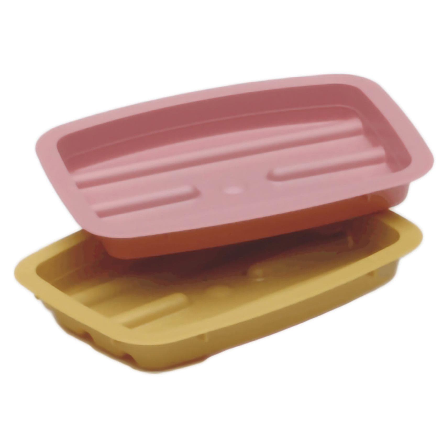 Medegen Medical Products Plastic Soap Dish, Gold - Image 1