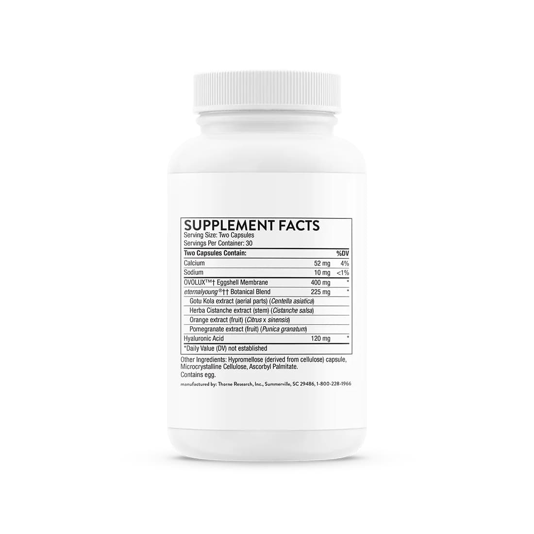 Thorne Radiant Skin Complex - Bottle of 60 - Image 3