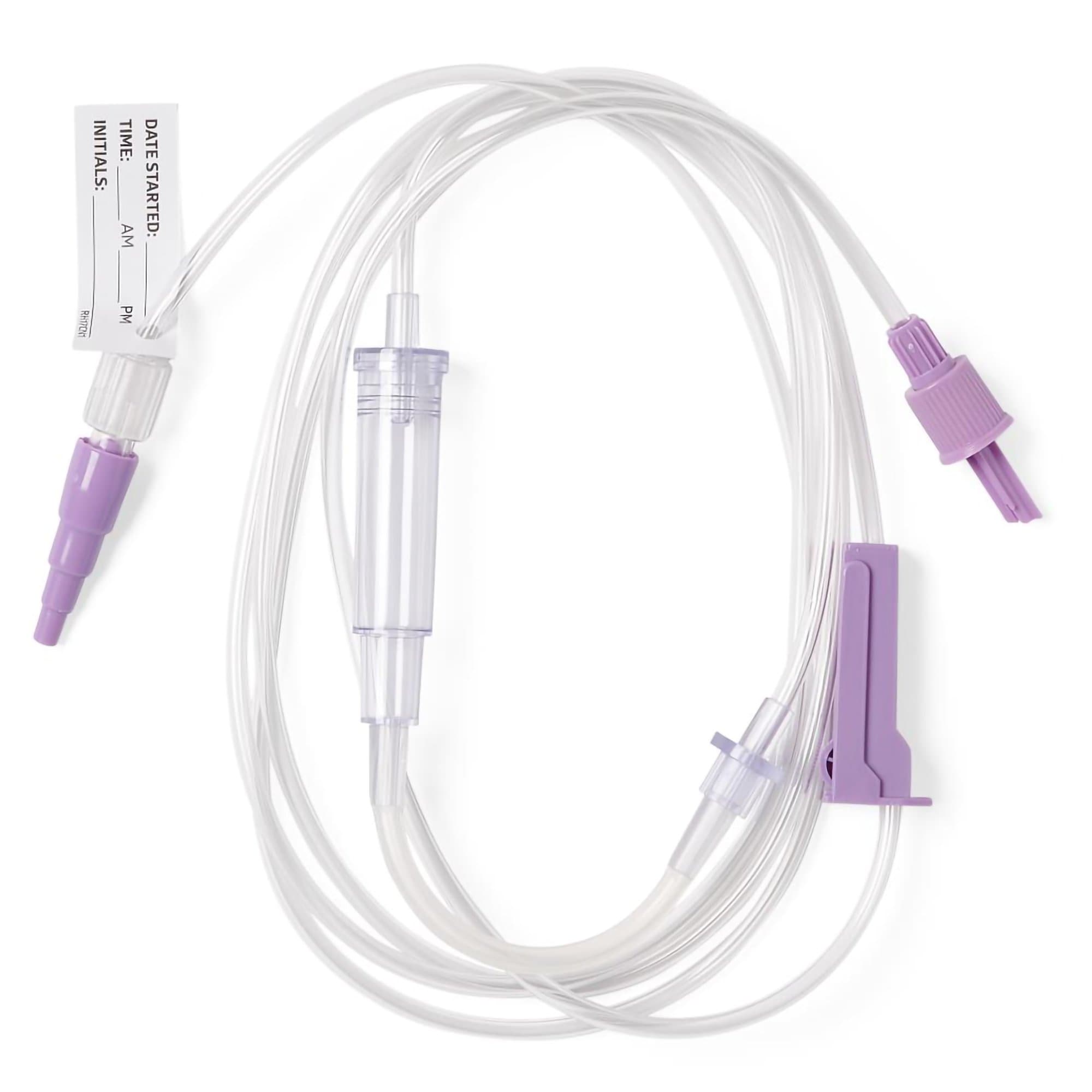 EntraFlo Feeding Pump Spike Set with ENFit Connector - Case of 30 - Image 1