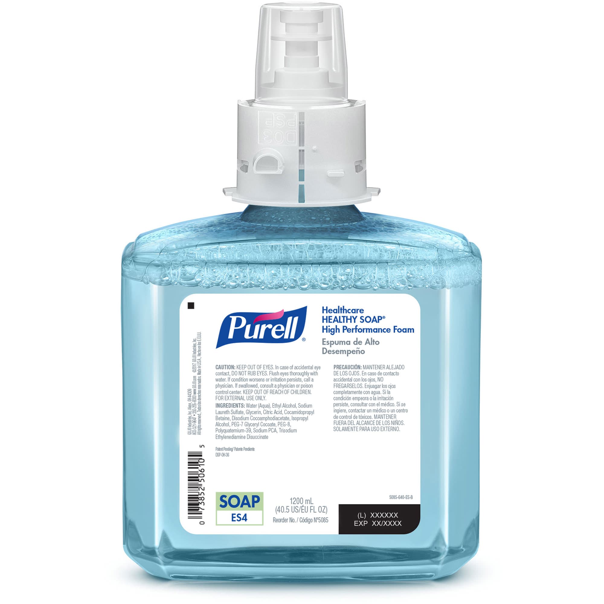Purell Healthcare CRT Healthy Soap Refill for ES4 Dispenser, 1,200 ml - Case of 2 - Image 2
