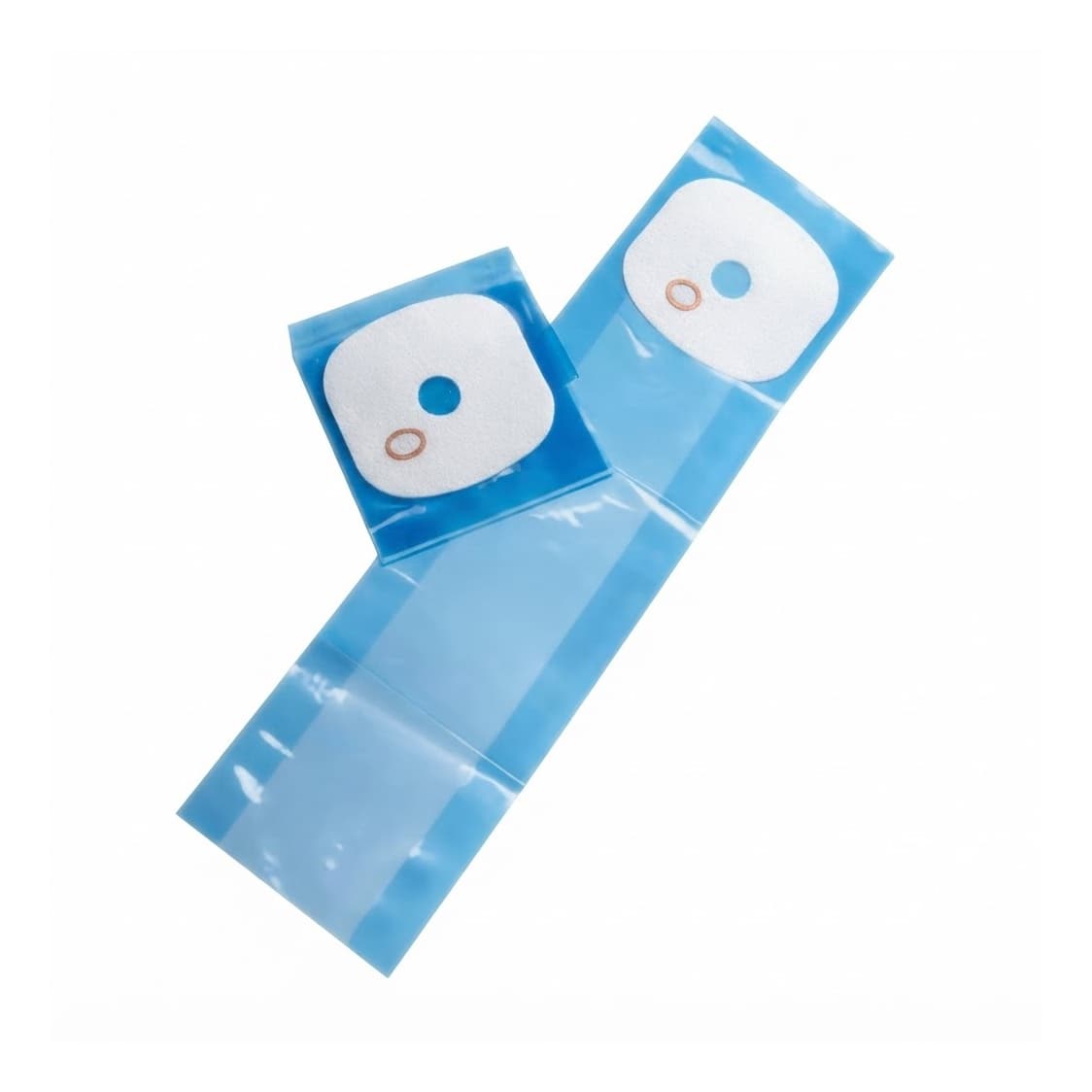 Torbot Bongort Max-E Post-Op Cut-to-fit Drainable Pouch, 3-3/4" x 3-1/2" - Package of 10 - Image 1