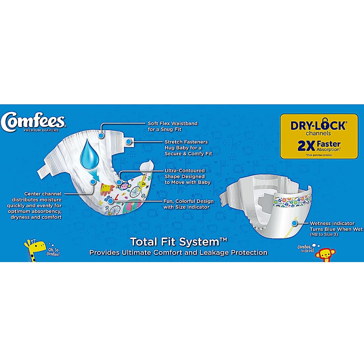 Comfees Premium Baby Diapers - Image 4