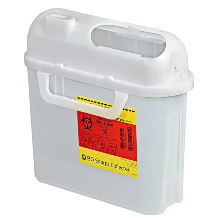 BD Counterbalanced Door Patient Room Collector, Pearl - Image 1