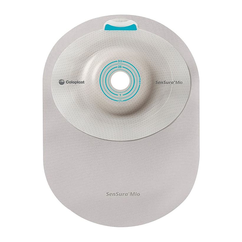 SenSura Mio Convex Light MAXI Closed Pouch, 15-33 mm - Box of 10 - Image 1