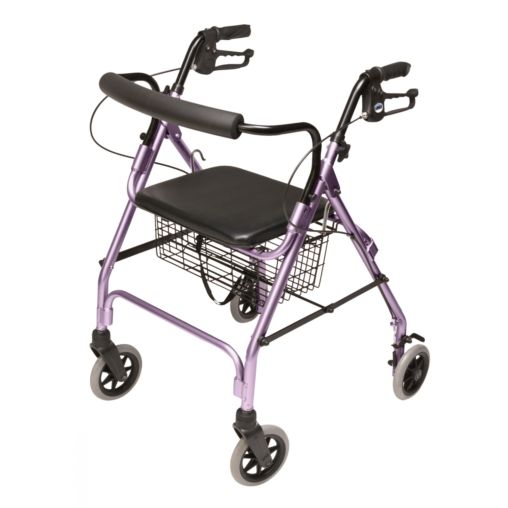 Lumex Walkabout Lite Four-Wheel Rollator - Image 7
