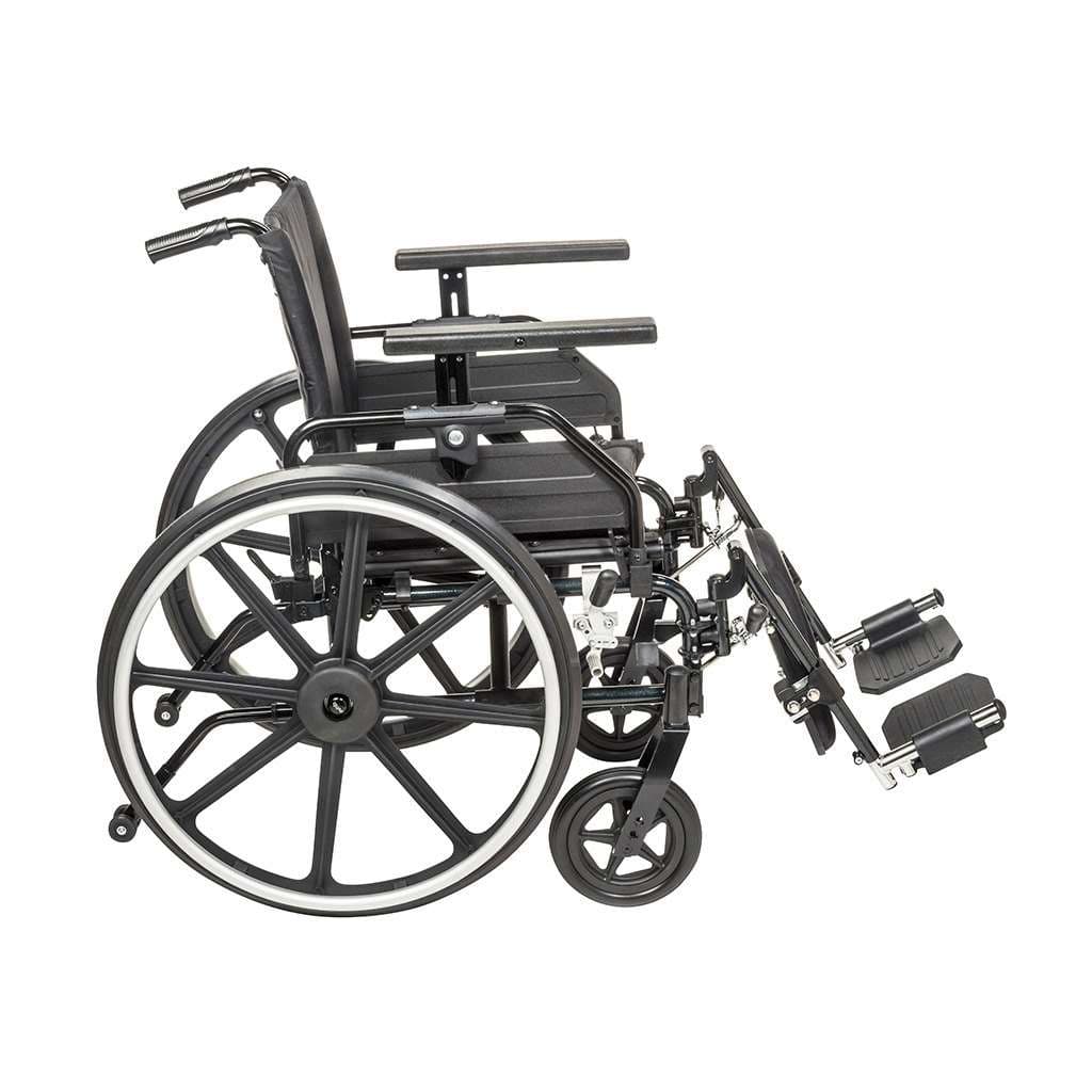 Drive Medical Viper Plus GT Wheelchair with universal armrests - Image 5