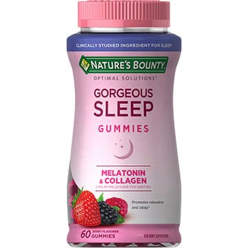 Nature's Bounty Optimal Solutions Gorgeous Sleep Gummies - Bottle of 60 - Image 1