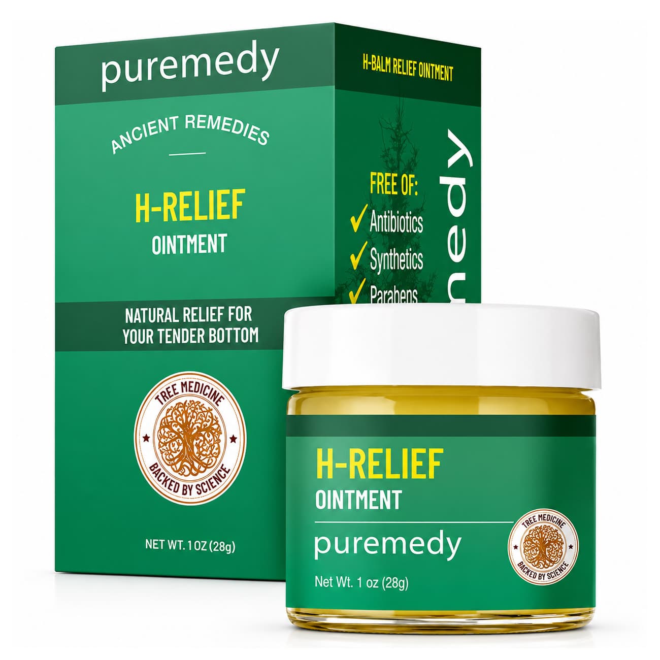 Puremedy H-Balm Relief Ointment, 1 oz - Each - Image 1