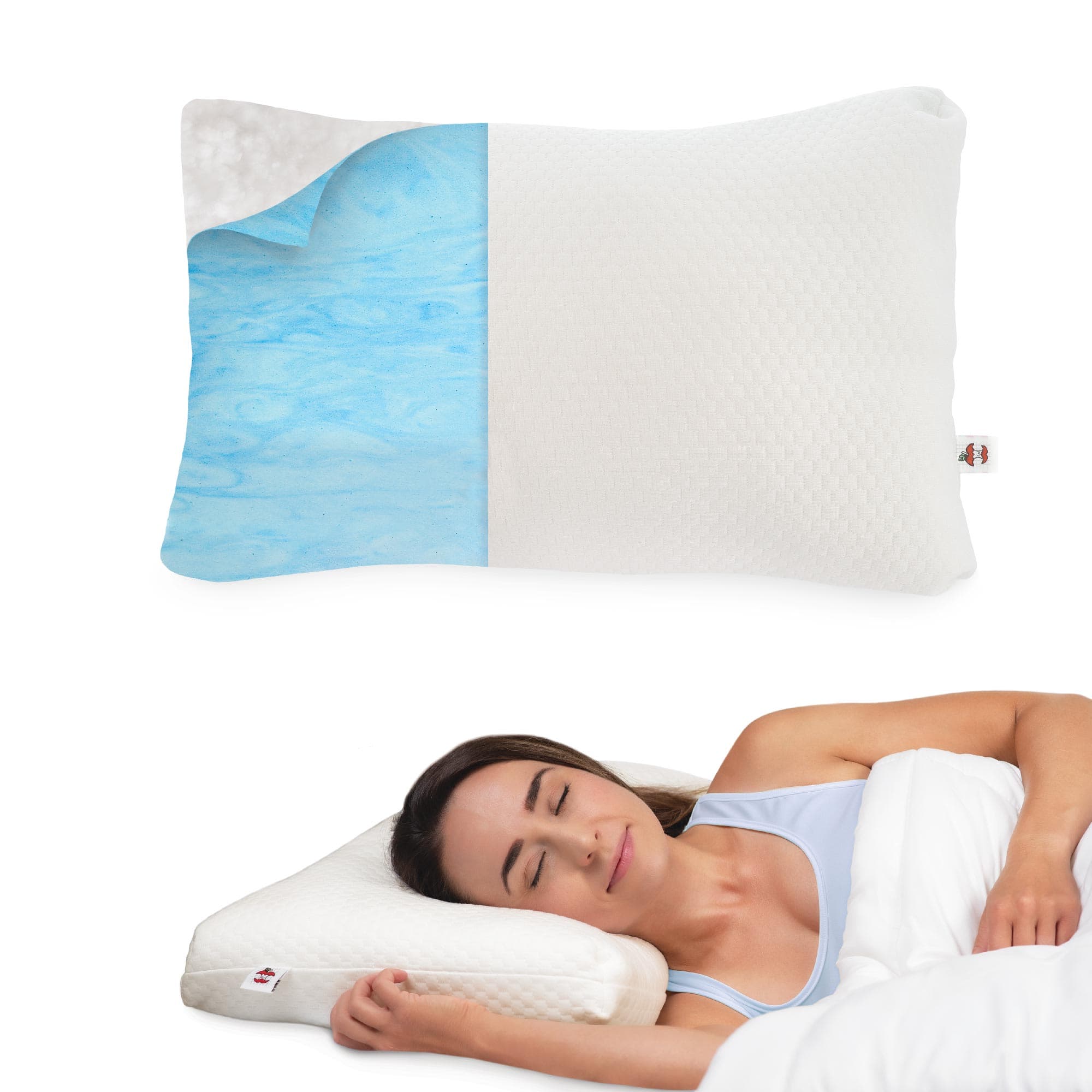 Core Adjust-A-Loft Fiber Adjustable Comfort Pillow - Image 1