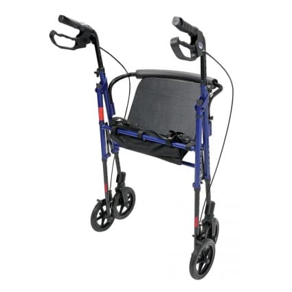 Lumex Set n' Go Wide Height Adjustable Rollator - Image 3