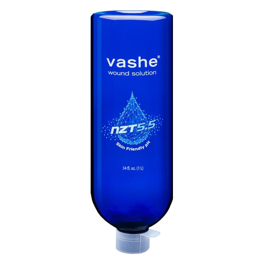 Vashe Wound Solution, Instillation Bottle, 34 oz - Case of 6 - Image 1