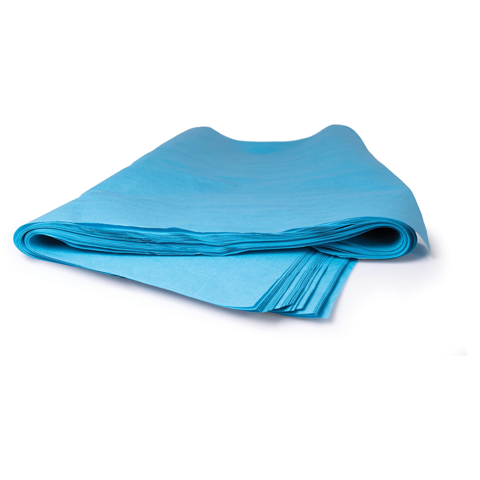 McKesson Sterilization Wrap Blue Single Layer Disposable, 30 X 30 Inch - Box of 100 - Image 1