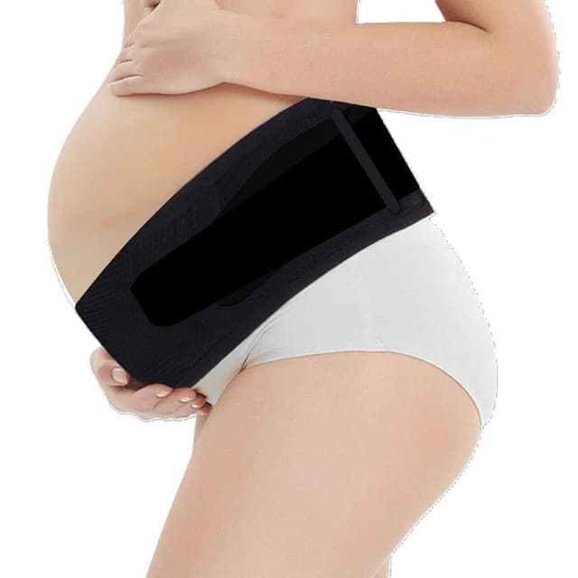 Zomee Pregnancy Belly Support Band, Black, Extra Large - Each - Image 1