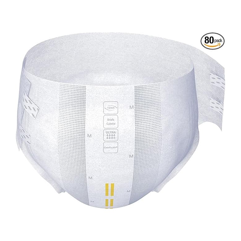TENA ProSkin Ultra Unisex Brief Heavy Absorbency, Large - Bag of 20 - Image 1
