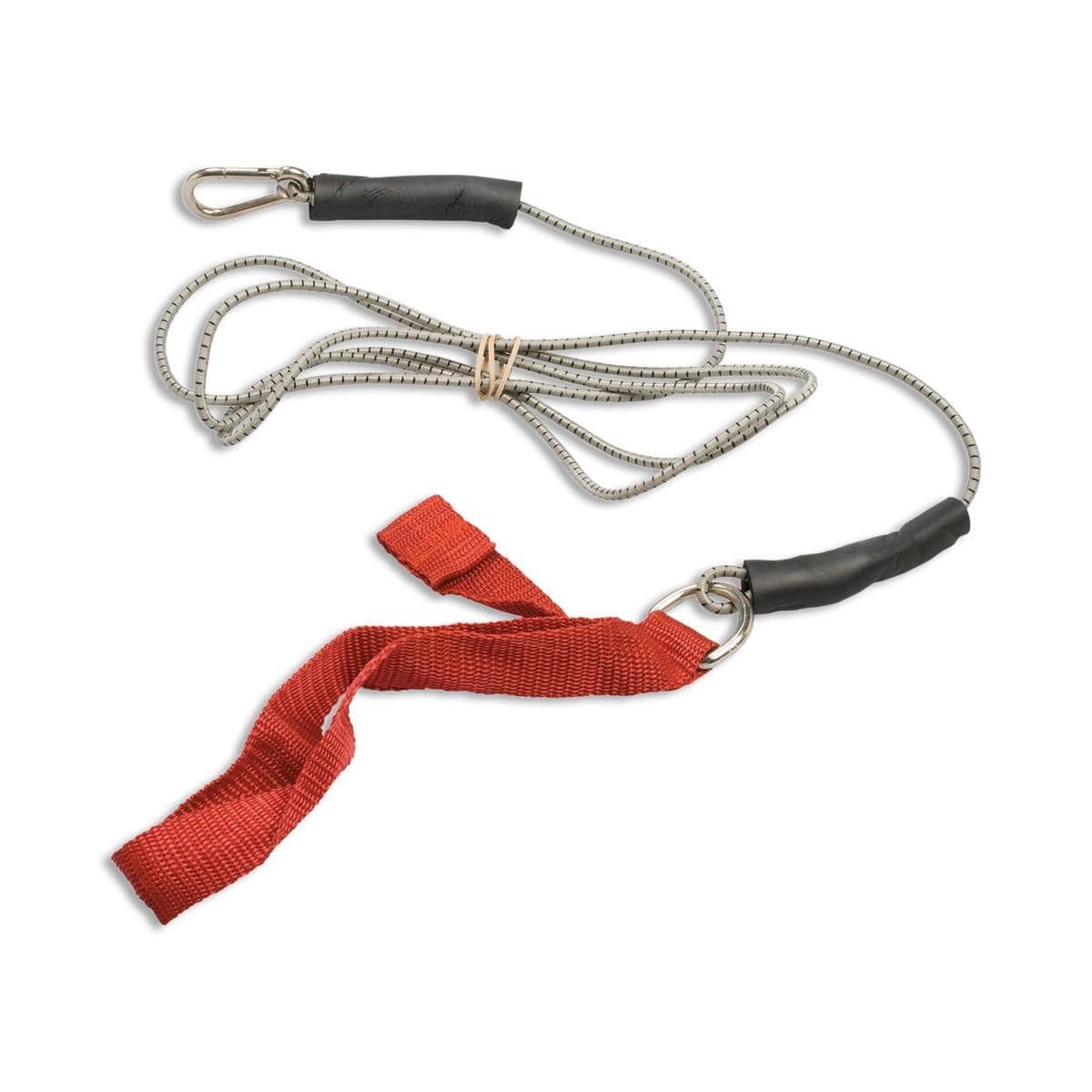 CanDo Exercise Bungee Cord With Attachments, 7 Feet, Red, light - Image 1