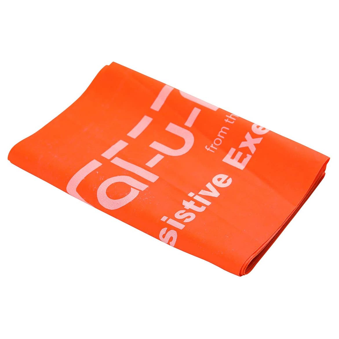 Val-u-Band Low Powder Exercise Band, 5-Foot Strip, Orange, Light - Image 1