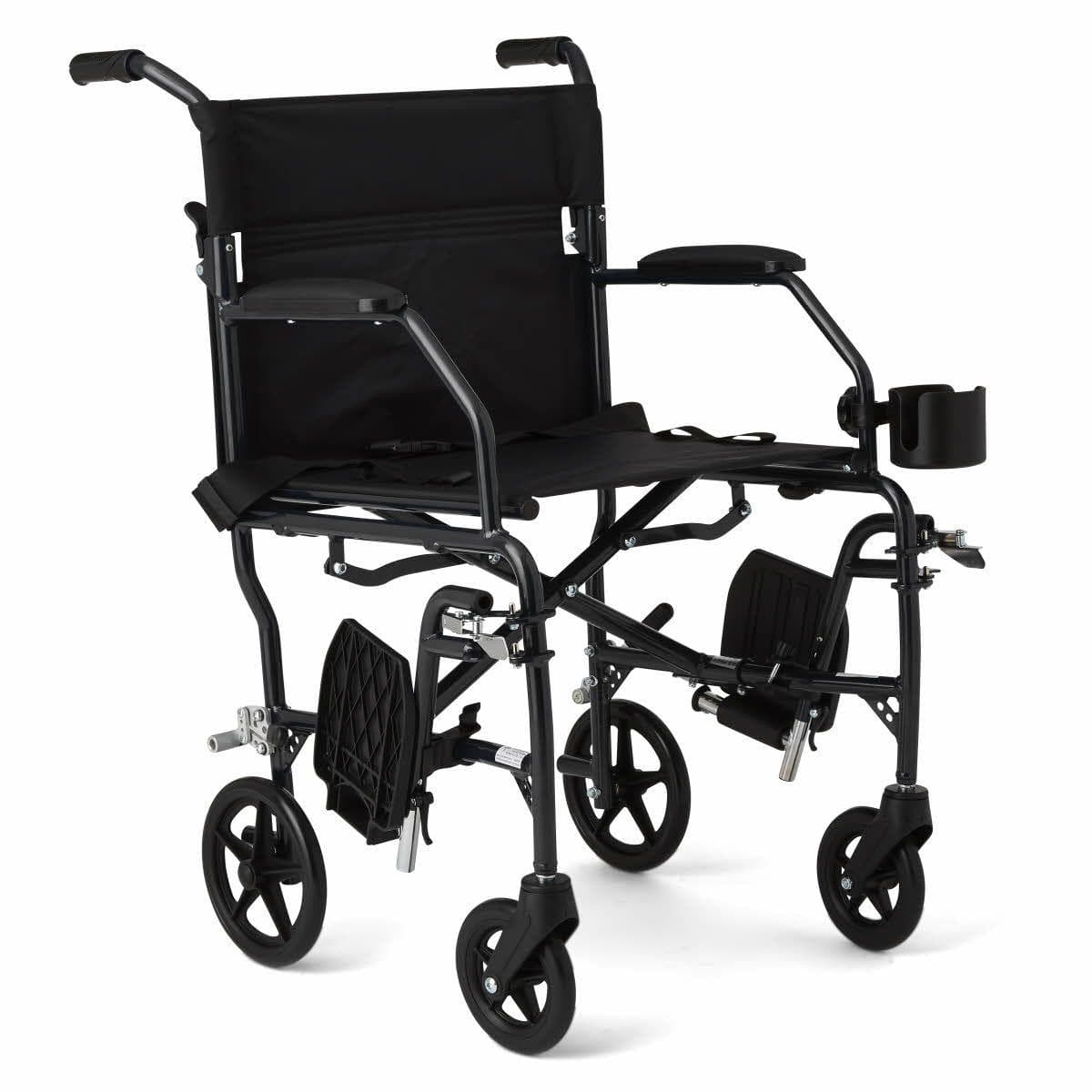 Medline Ultralight Foldable Transport Chair - Image 10