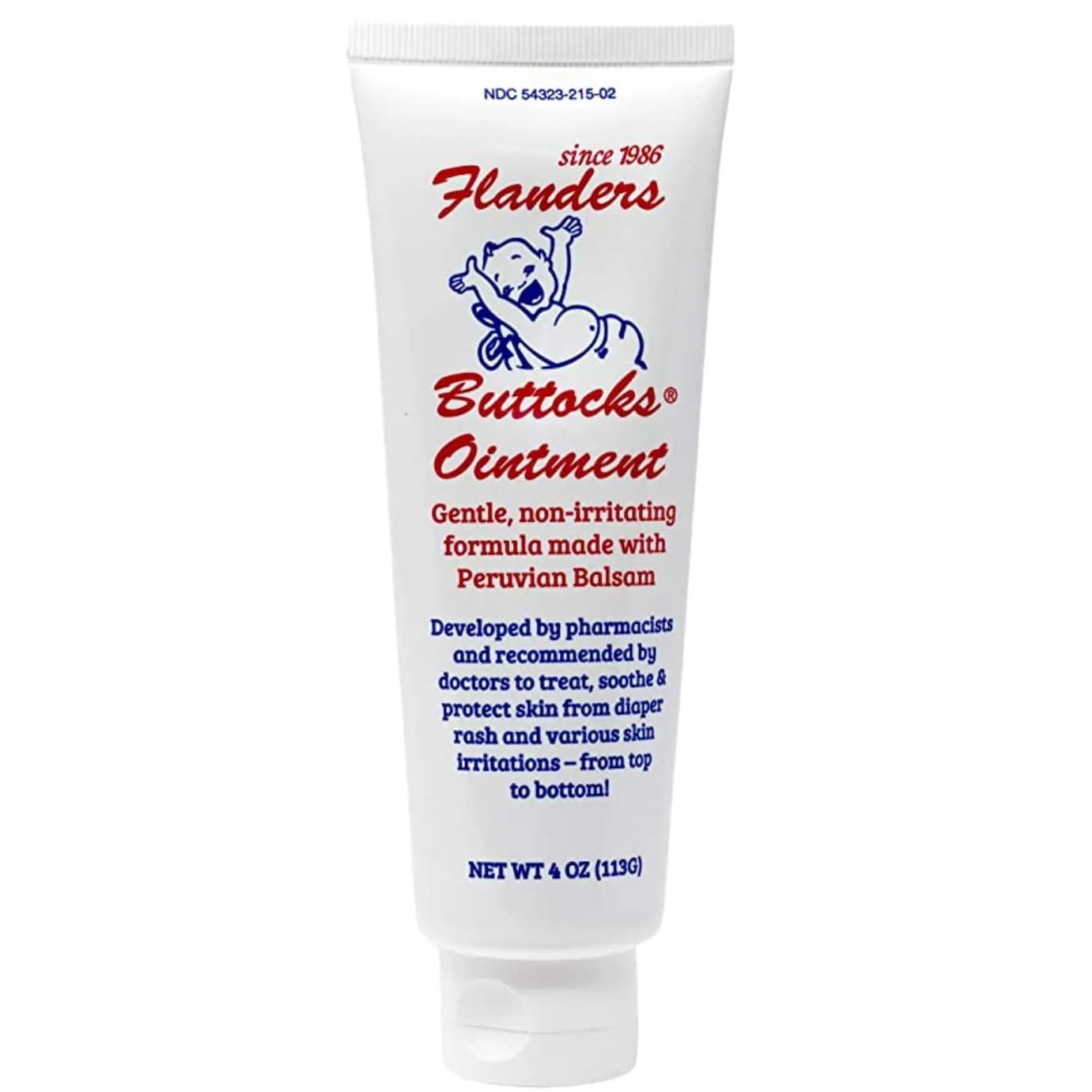 Flanders Buttock Diaper Rash Ointment, 4 oz - 1 Each