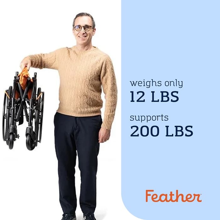 Feather Pediatric Lightweight Wheelchair - Image 2