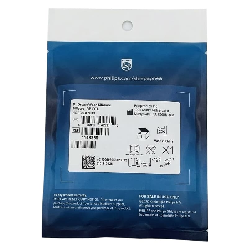 DreamWear CPAP Gel/Silicone Pillow Cushion, Medium - Each - Image 2