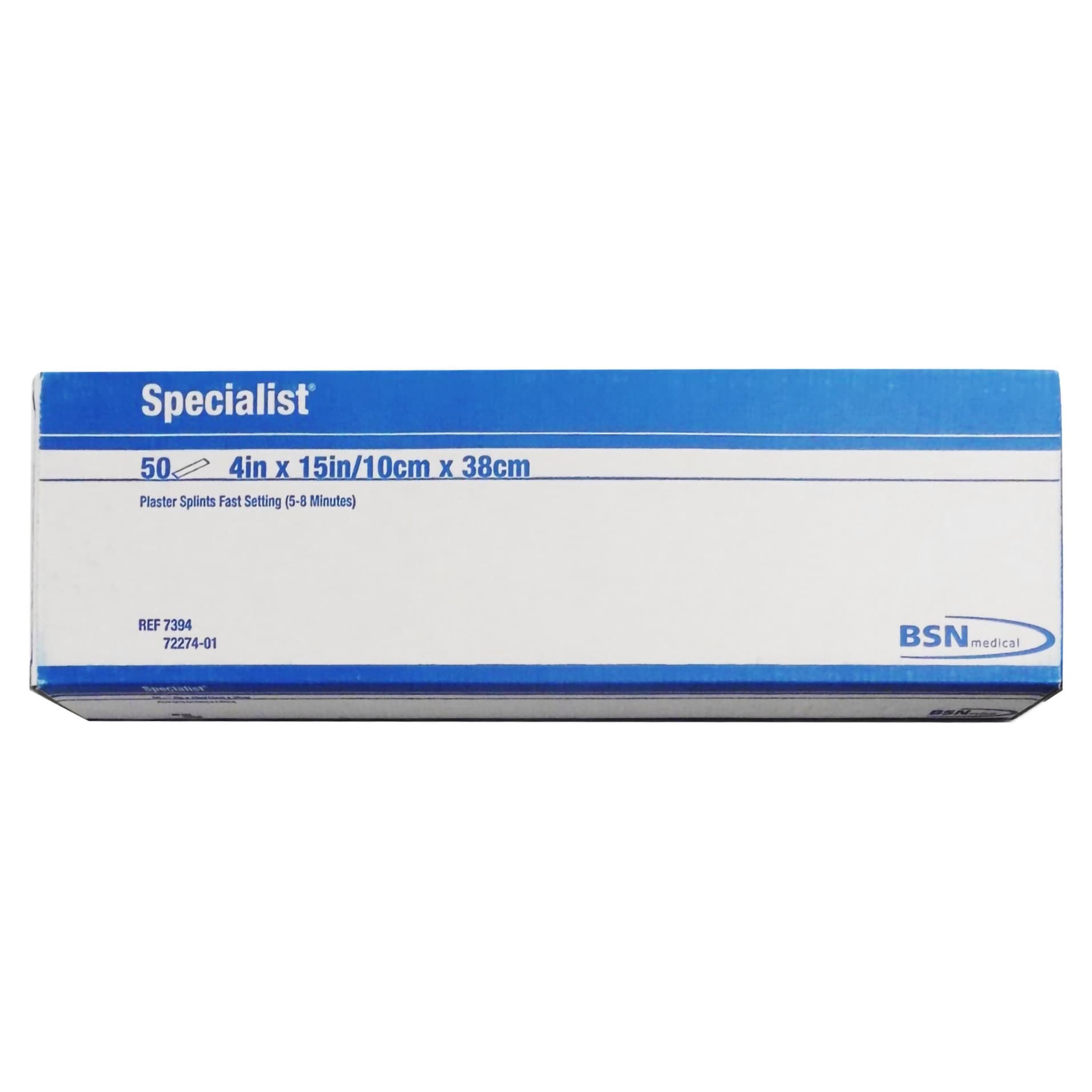 Specialist Fast White Plaster Splint, 4 x 15 Inch - Each - Image 1