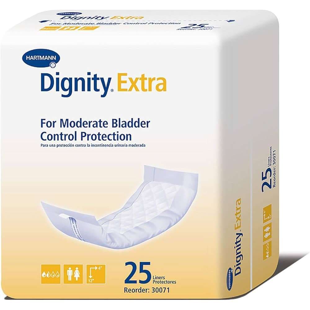 Dignity Extra Extra Super Absorbent Incontinence Liner - Case of 250 - Image 1