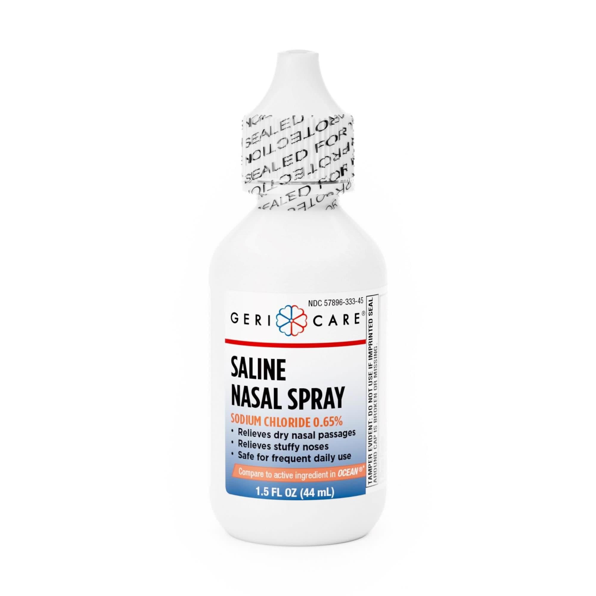 Geri-Care Saline Nasal Spray 0.65 Strength, 1.5 oz - Case of 36 - Image 1