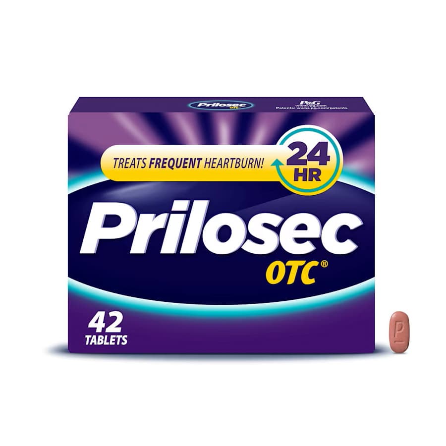 Prilosec OTC Omeprazole Delayed Release Tablets, 42 Count - Each