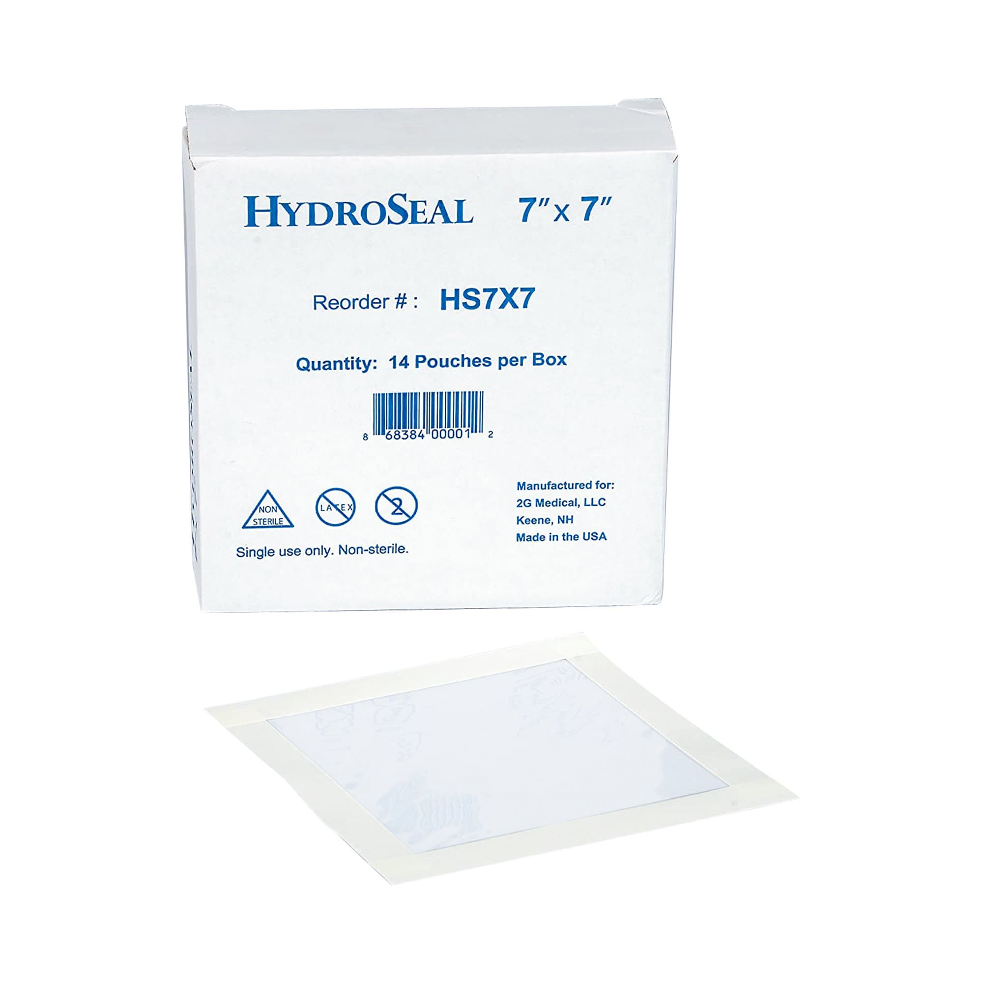 HydroSeal Shower Protection Barrier, 7 x 7 Inch - Package of 7 - Image 1