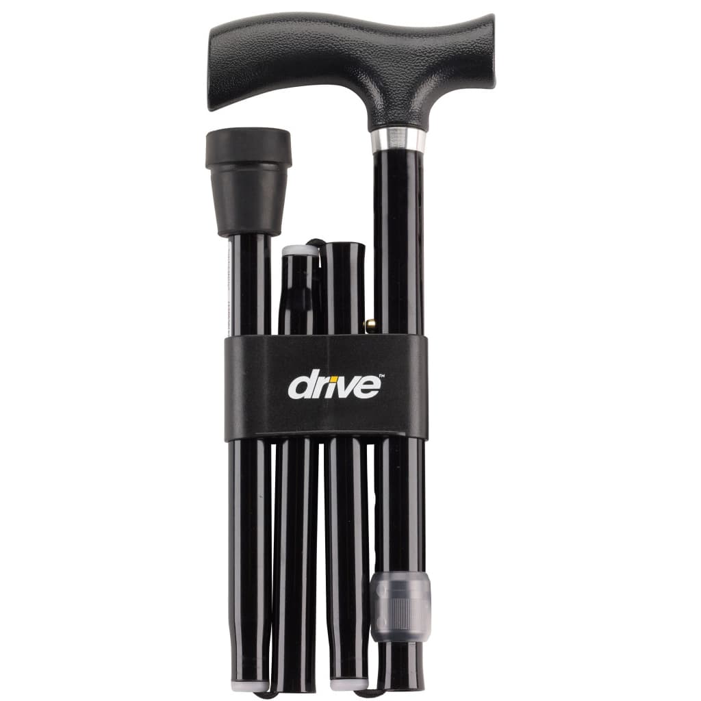 Drive Bariatric Aluminum Folding Cane, Height Adjustable