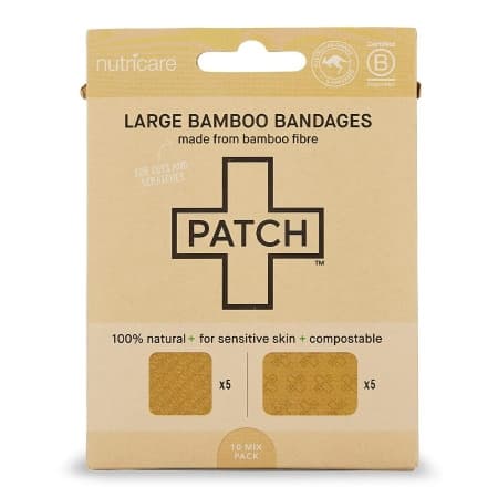 Nutricare Patch Mixed Bamboo Plasters Adhesive Strip - Box of 50 - Image 1