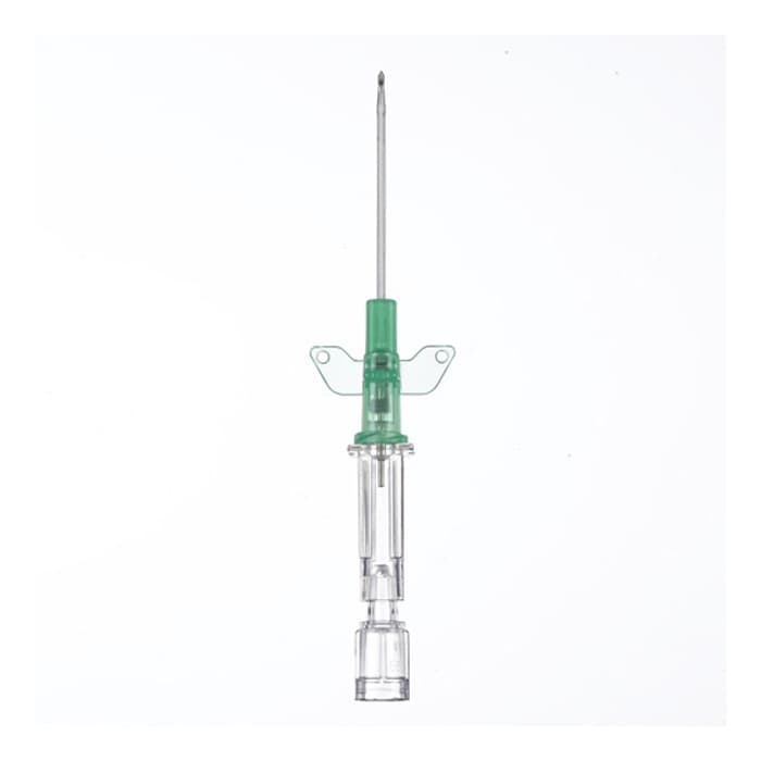 B. Braun Introcan Safety Peripheral IV Catheter, FEP Polymer, 14 Gauge, 2 Inch - Case of 200 - Image 1