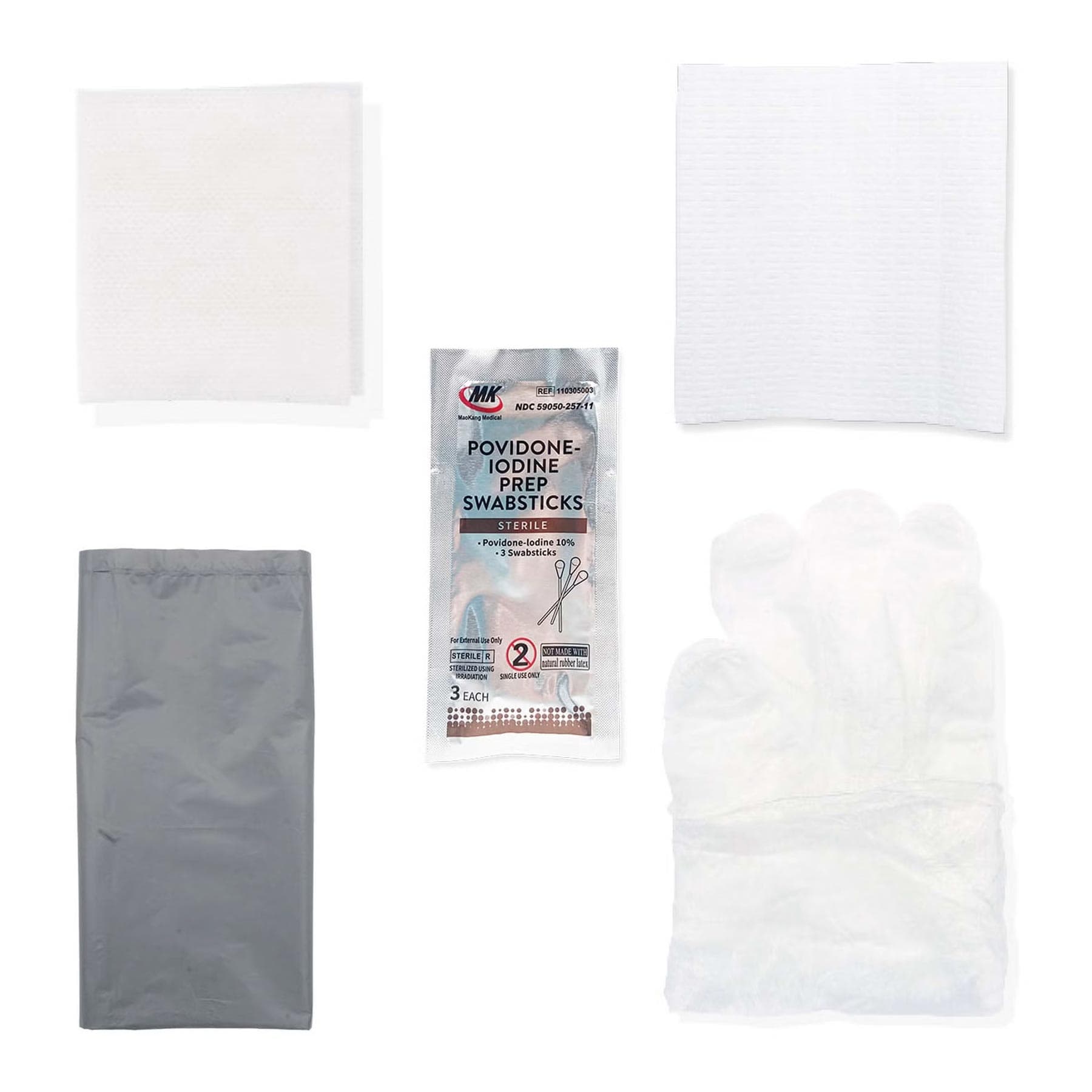 Jiffy Cath Closed System Intermittent Catheter Kit, 14 Fr, 16" - Case of 100 - Image 1