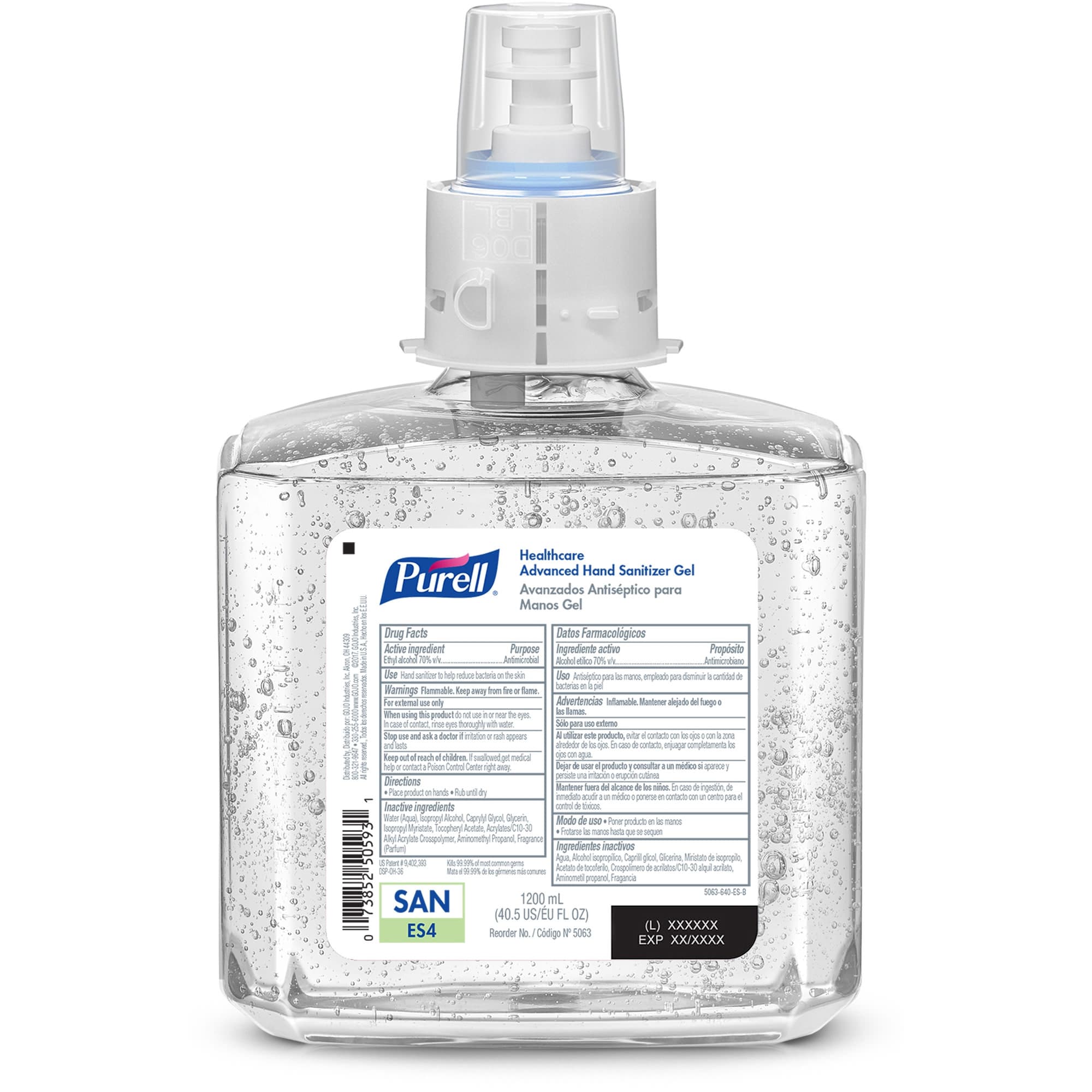 Purell Advanced Hand Sanitizer Gel for ES4 Dispenser, 1200 ml - Image 2